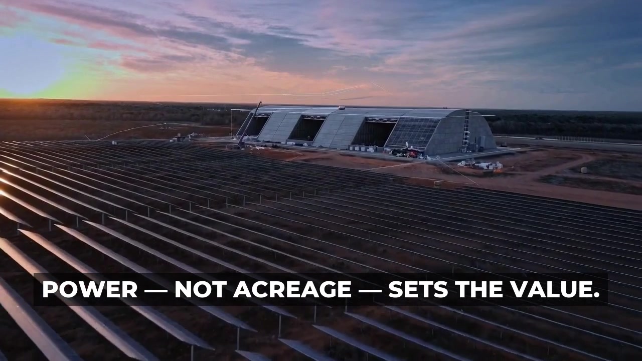 Power, not acreage, sets the value